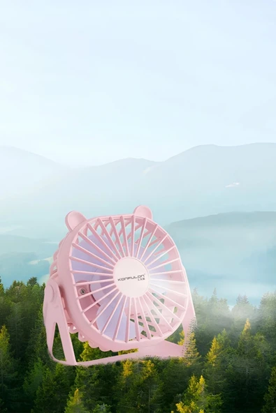 LitaeTrend FS23 Masaüstü Soğutma Fanı - Beyaz - Resim 3