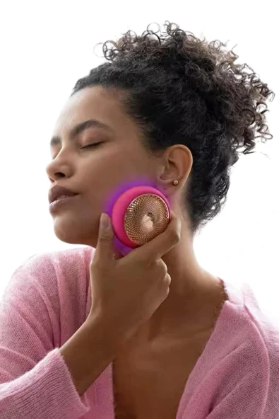 LitaeTrend Mini Saç Derisi Masaj Aleti Led Işık Terapisi Cildi Yatıştırır ve Dengeler - Resim 3