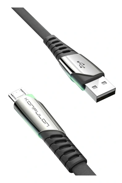 LitaeTrend DC16 Micro USB Kablo 1M 2.4A - Siyah ürün görseli 1