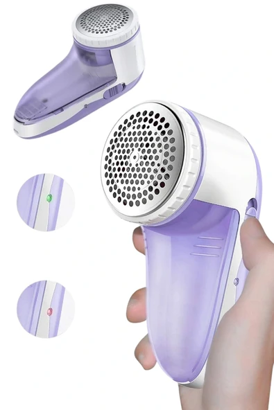 LitaeTrend Giysi Tiftik Ve Kazak Tüy Toplama Makinesi Pratik Temizleme Şarjlı - Resim 4