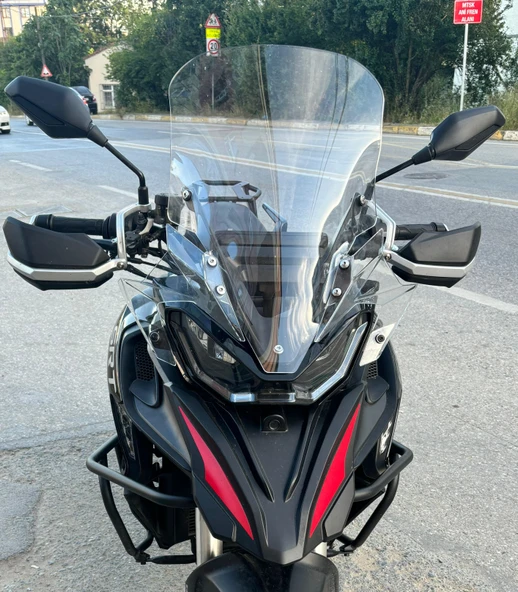 MOTOCAM RKS SRT 900 SX Siperlik Ön Cam 2024-2026 Model 61cm Şeffaf Renkli 4mm ürün görseli