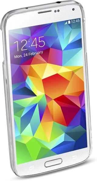 Cellular Line Samsung Galaxy S5 İçin INVISIBLECGALS5 Kristal Kılıf Şeffaf - Resim 2