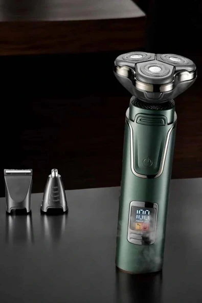 LitaeTrend 3 Başlıklı Profesyonel Saç ve Sakal Bakım Seti Vücut, Burun ve Kulak Tüy Alma - Resim 3