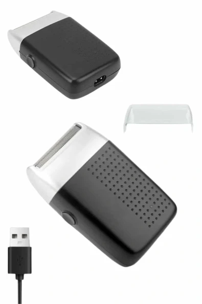 LitaeTrend Taşınabilir Şarjlı Kablosuz Mini Tıraş Makinesi Sinek Kaydı Tıraş - Resim 5