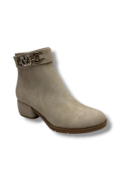 Erbay 535-26 Yağlı Deri Trend Fashion Kadın Bot ürün görseli 1