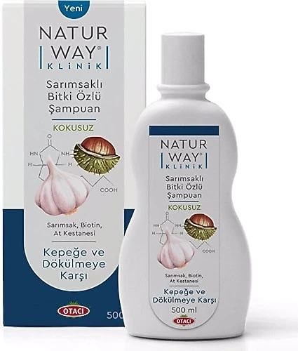 Otacı Naturway Klinik Extra Sarımsaklı Bitki Özlü Şampuan 500 ml ürün görseli 1