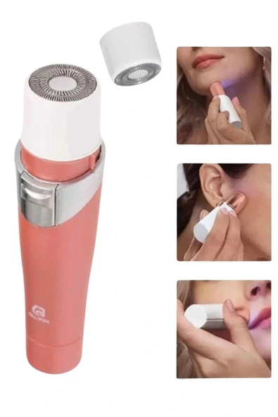 LitaeTrend Yüz Kaş ve Tüm Vücut Epilasyon Aleti 3 Başlıklı Hassas Ciltlere Uygun Epilatör - Resim 2