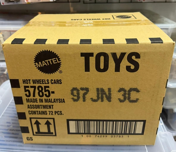 Hot Wheels Kısa Karton 72'li Kutu 5785-97JN3C ürün görseli