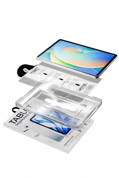 LitaeTrend Huawei Honor Pad X9 11.5 Magic Tablet Cam Ekran Koruyucu - Şeffaf - Resim 4