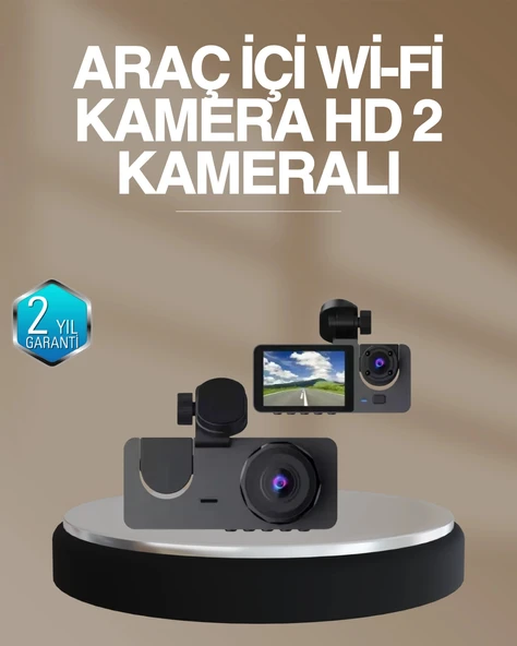 LitaeTrend DVR Araç İçi Kamera Hareket Algılayabilen 1080P CarPlay Video Kaydedici ürün görseli 1