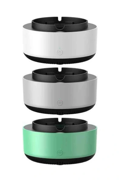 LitaeTrend Elektronik Akıllı Küllük Hava Temizleyici Kokusuz Kül Tablası Anti-Duman - Resim 4