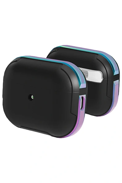 LitaeTrend Airpods 3 (3.nesil) MO-A8 Armor Kılıf - Rainbow ürün görseli 1