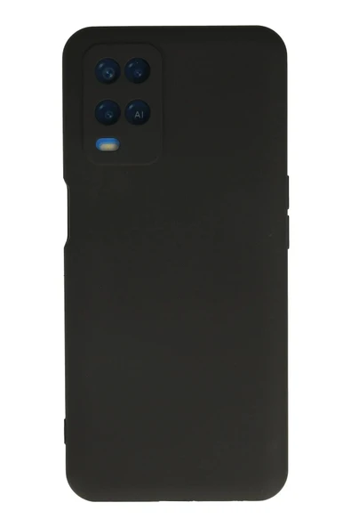 LitaeTrend Oppo A54 4G Kılıf Nano içi Kadife Silikon - Siyah ürün görseli 1