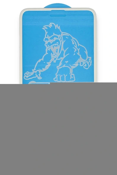 LitaeTrend iPhone 7 Plus 18D Cam Ekran Koruyucu - Beyaz - Resim 2