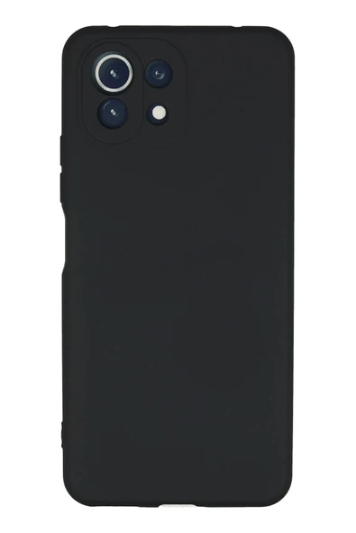 LitaeTrend Xiaomi Mİ 11 Lite Kılıf Nano içi Kadife Silikon - Lacivert ürün görseli 1