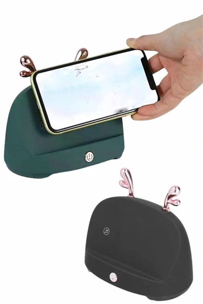 LitaeTrend Bluetooth Hoparlör Uzun Pil Ömrü Yüksek Ses Kaliteli Kablosuz Telefon Tutma - Resim 3