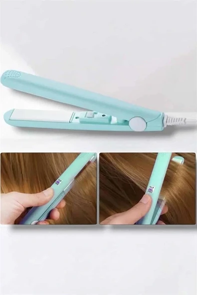 LitaeTrend 180°C Isı ve Uzun Süre Kalıcı Düzlük Sağlayan Mini Saç Düzleştirici - Resim 5