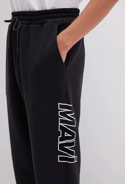 Mavi 0010208-900 Logo Baskılı Erkek Eşofman Altı - Resim 6