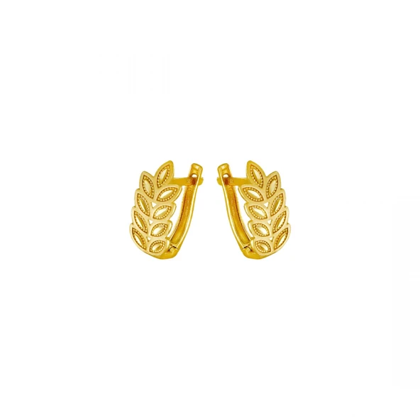 22 Ayar Altın Küpe T076635 ürün görseli 1