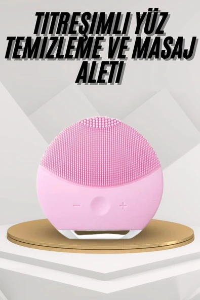 LitaeTrend Hassas Ciltlere Özel Titreşimli Yüz Temizleme ve Masaj Aleti ürün görseli 1