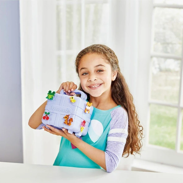 31913 AquaBeads Mega Boncuk Çantası 3000 parça +4 yaş - Resim 3