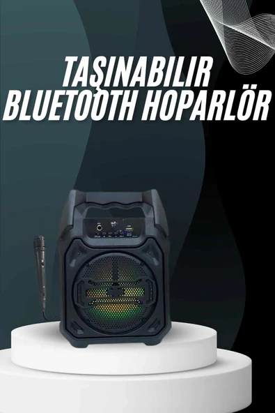 LitaeTrend Yeni Nesil Bluetooth Hoparlör USB TF Kart Girişli Çoklu Bağlantı ürün görseli 1