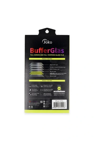 LitaeTrend iPhone 16 Pro Buffer Cam Ekran Koruyucu - Siyah - Resim 2