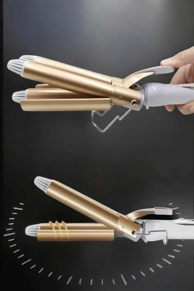 LitaeTrend Wag Maşa Negatif İyon Teknolojili Isı Ayarlı Saç Maşası - Resim 5