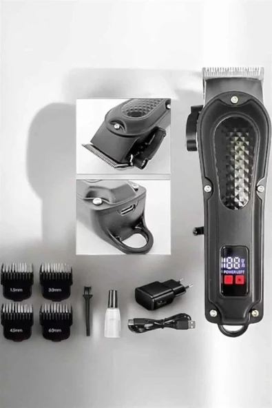 LitaeTrend Tıraş Makinesi Taşınabilir Özel Kesim Paslanmaz Çelik Bıçaklı ürün görseli 1