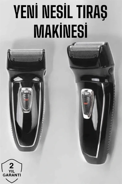 LitaeTrend Şarjlı Paslanmaz Çelik Bıçaklı ve Kablosuz Saç Sakal Tıraş Makinesi - Resim 2