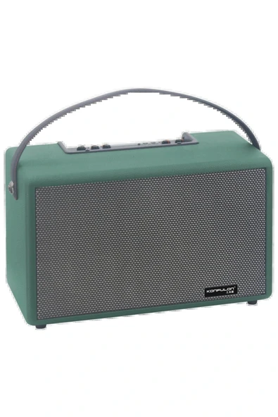 LitaeTrend F32 2x50W Sürücülü 2 Adet Mikrofonlu BT 5.2 Kablosuz Hoparlör - Yeşil ürün görseli 1