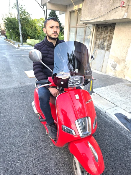 MOTOCAM Kuba Bevely Ön Cam 2022-2025 Model 42cm Siyah Renkli 4mm Elciksiz APARAT GÖNDERİLMEYECEK - Resim 2