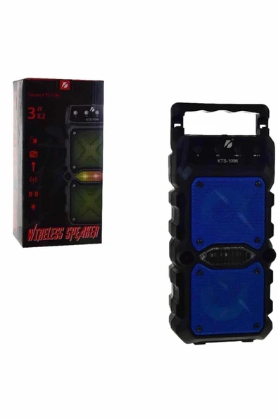 LitaeTrend Taşınabilir Kablosuz Bluetooth Hoparlör Uzun Pil Ömrü Led Işıklı - Resim 5