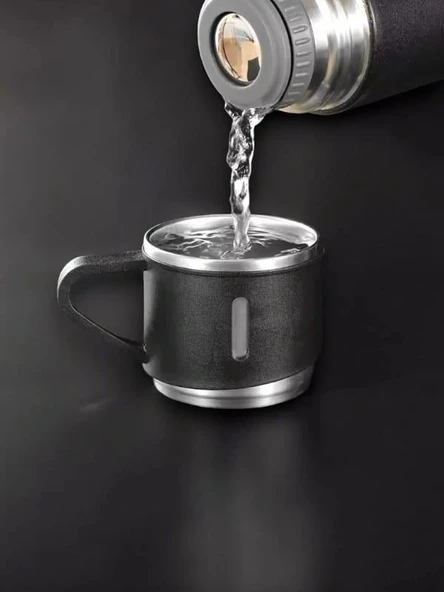 LitaeTrend 3 BARDAKLI TERMOS SETİ ürün görseli 1