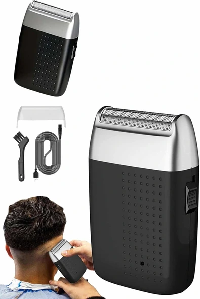 LitaeTrend Günlük Sakal Tıraşına Uygun Tıraş Makinesi Elektrikli Şarj Edilebilir - Resim 2