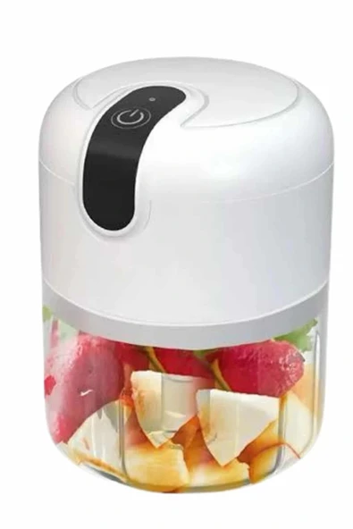 LitaeTrend Mini El Rondosu Şarjlı Doğrayıcı Taşınabilir Rondo Blender 250 ML - Resim 3