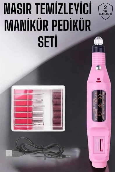 LitaeTrend Protez Tırnak Manikür ve Pedikür Seti Elektrikli - Resim 2