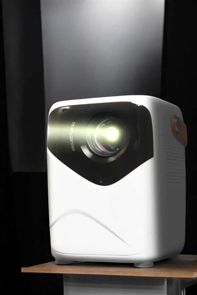 LitaeTrend Taşınabilir Android Projeksiyon Wifi Destekli 4K Multimedia Tabanlı Ev Ve Ofis Tipi ürün görseli 1