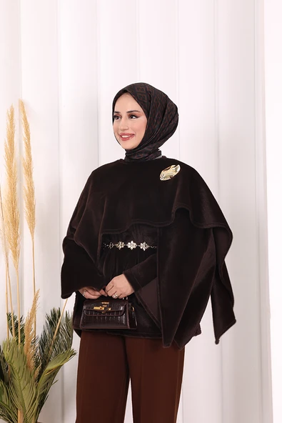 Atkı Detay Panço 70061 Kahverengi - Resim 5