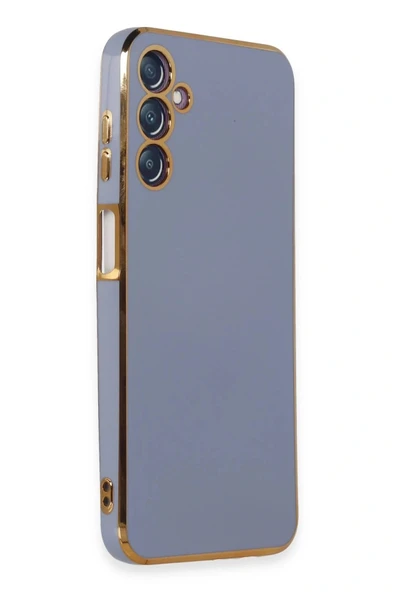 LitaeTrend Samsung Galaxy M14 5G Kılıf Volet Silikon - Mavi - Resim 2