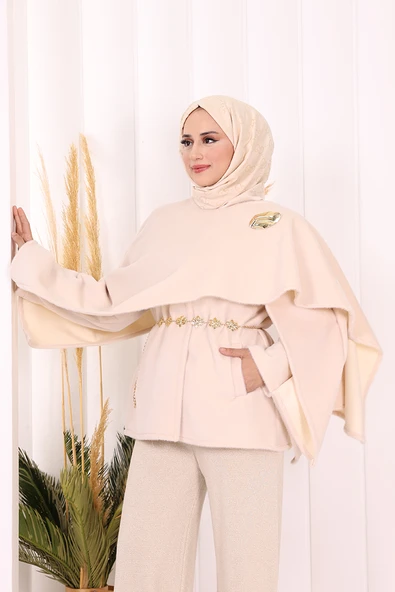 Atkı Detay Panço 70061 Taş - Resim 5