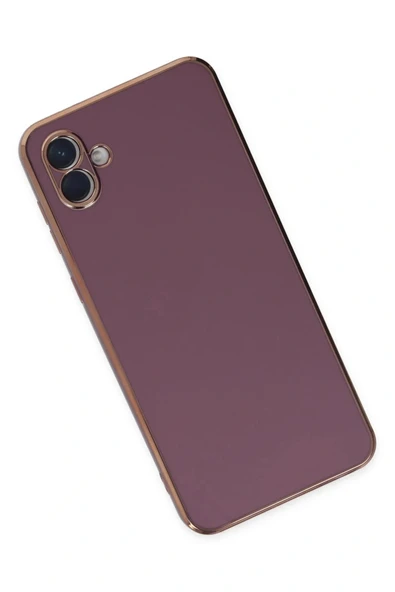 LitaeTrend Samsung Galaxy A04 Kılıf Volet Silikon - Mor - Resim 3