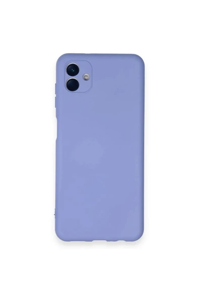 LitaeTrend Samsung Galaxy A04 Kılıf Nano içi Kadife Silikon - Lila ürün görseli 1