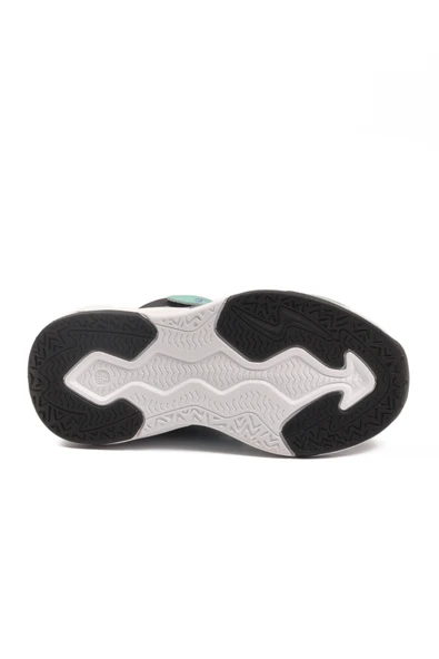 Marcokids Siyah Cırtlı Hafif Esnek Erkek Çocuk Spor Ayakkabı 161-T5411102 F - Resim 5