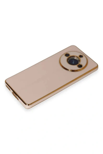 LitaeTrend Realme 11 Pro Kılıf Volet Silikon - Pembe - Resim 4