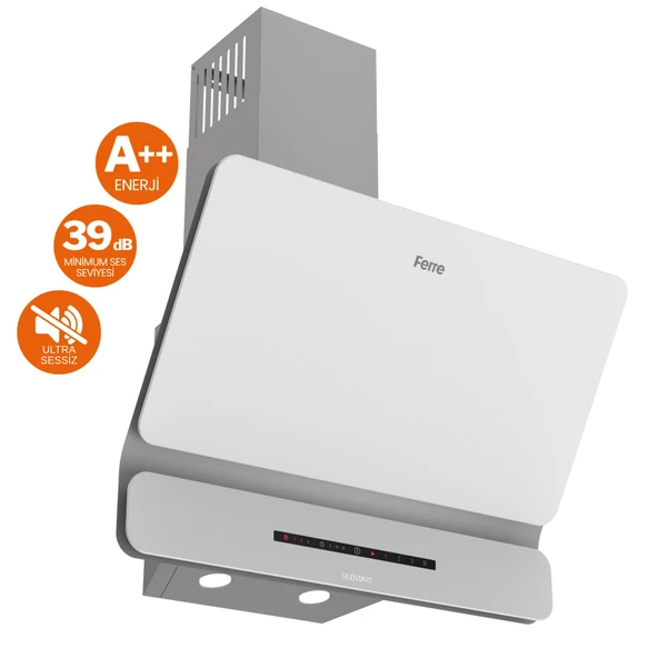 Ferre  FryArt LORIA Vitroseramik Elektrikli Sessiz Beyaz Ankastre Set (D081 -SA + Ms261 + XE64CB ) - Resim 2