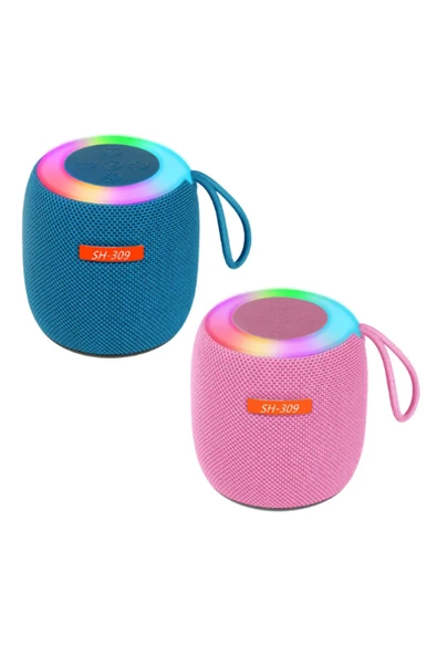 powerdex SH-309 Mini Bluetooth Hoparlör Mavi - Resim 2