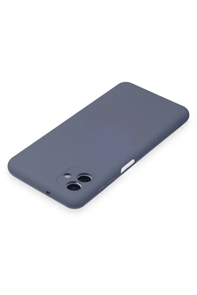 LitaeTrend Samsung Galaxy A04 Kılıf Nano içi Kadife Silikon - Gri - Resim 4