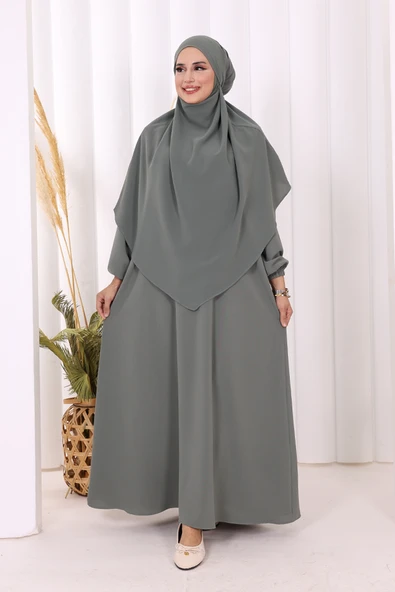 Sufleli Elbise Takım 6044 Mint ürün görseli