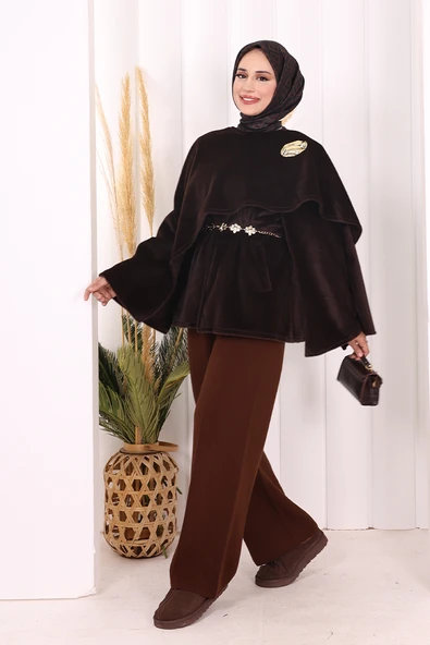 Atkı Detay Panço 70061 Kahverengi - Resim 2